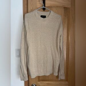 Abercrombie mens beige sweater